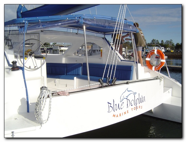 Blue Dolphin II - aft cockpit
